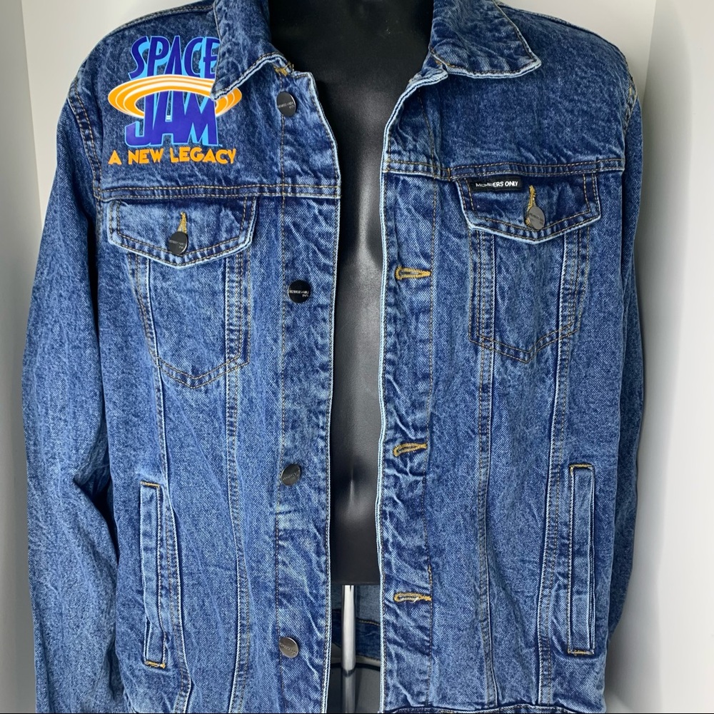 SPACE JAM A New Legacy LOONEY TUNES Members Only Denim Jacket